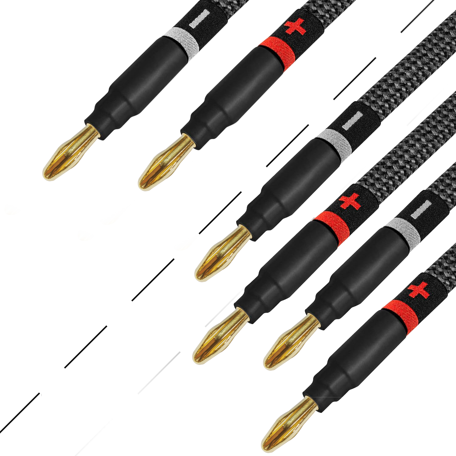 Eminence Gold banana spring connectors in a 2x4 configuration