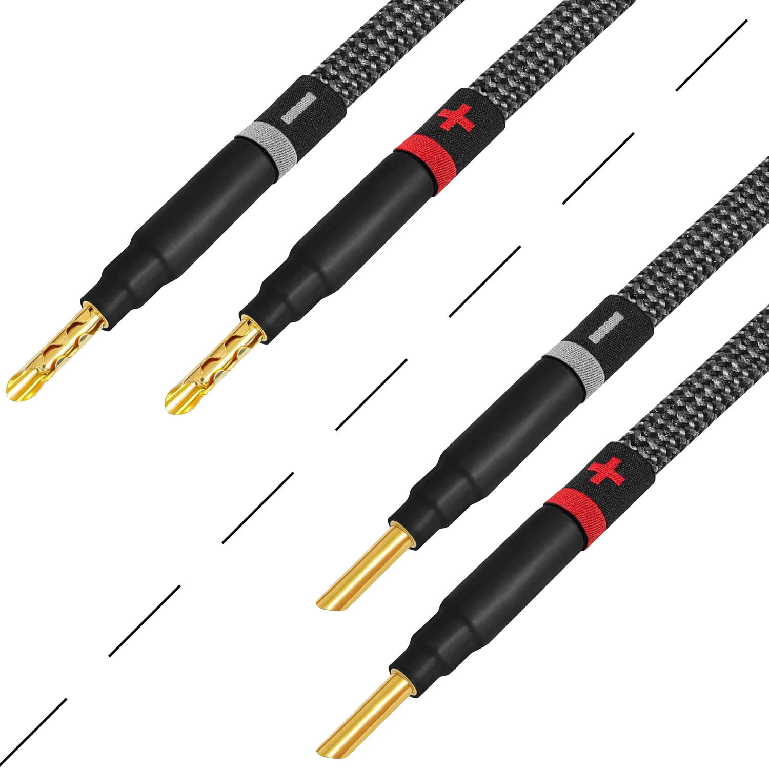 WBC Ultimate 8AWG jumpers with banana connectors