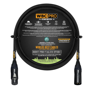 2m WBC Pro Quad cable with Neutrik Gold XLR Connectors