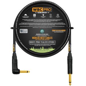 WBC-PRO-GUITAR 6inch to 6 foot with Neutrik Gold TS S-S