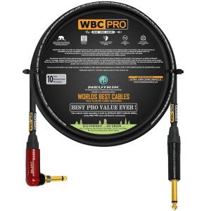 WBC-PRO-GUITAR 6inch foot to 8 foot with Neutrik Gold TS S-silent RA